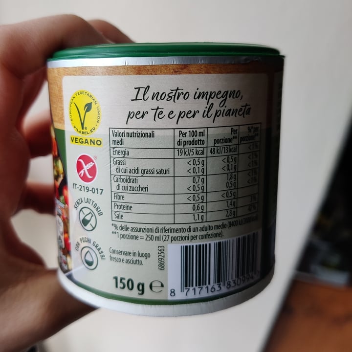 photo of Knorr Brodo granulare vegetale shared by @lucianothecat on  08 Jul 2025 - review