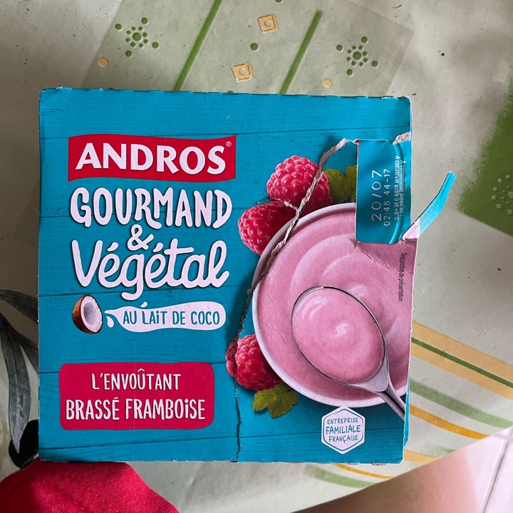 photo of Andros Brassé Framboise Au Lait De Coco shared by @creadin21 on  18 Jul 2025 - review