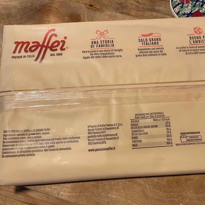 photo of Maffei Sfoglia Rustica per Lasagne shared by @lacompagniadialex on  14 Apr 2024 - review