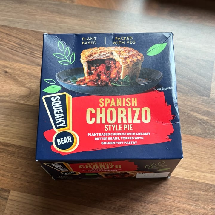 photo of Squeaky Bean Spanish Chorizo Style Pie shared by @jakeastonfta on  10 Oct 2025 - review