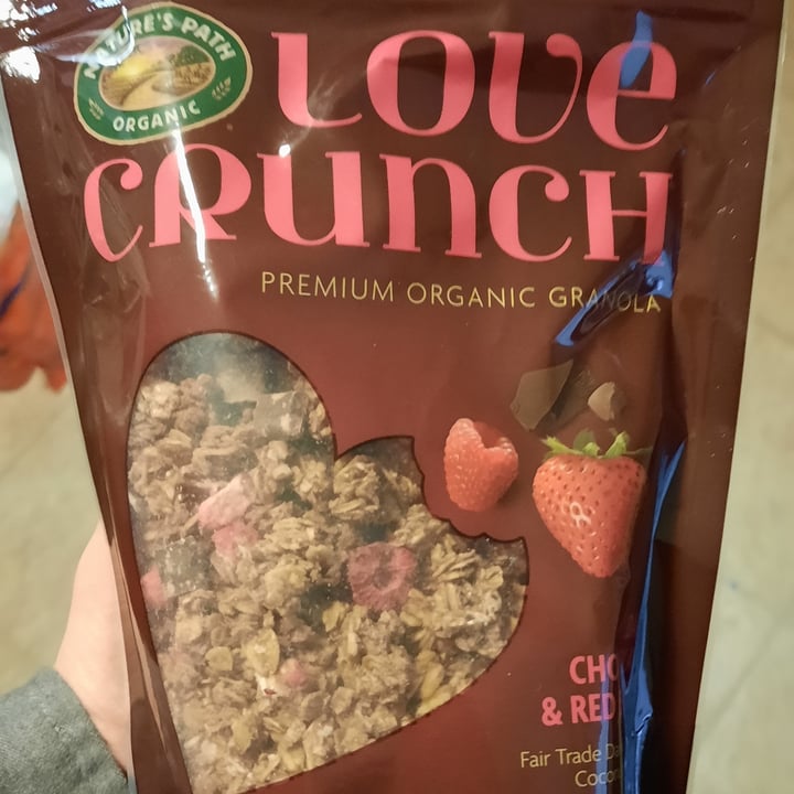photo of Nature's Path Love Crunch dark chocolate and red berries shared by @anonvegan on  05 Sep 2023 - review