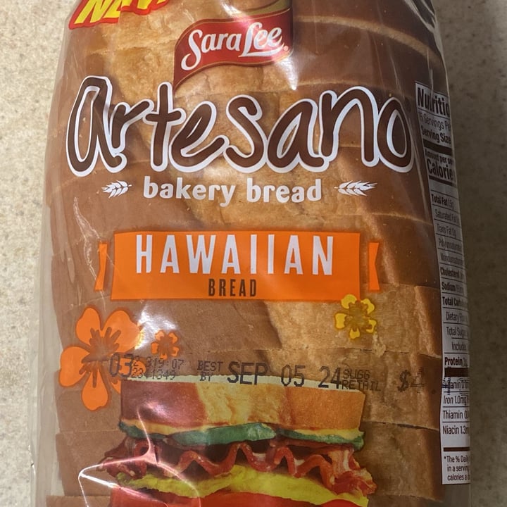 photo of Sara Lee Hawaiian Bread shared by @karthick on  29 Aug 2024 - review