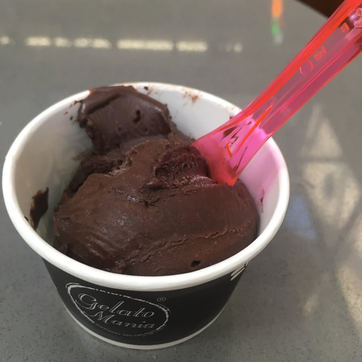 photo of Gelato Mania Vegan Dark Chocolate Raspberry shared by @sylvacharm on  10 Apr 2024 - review