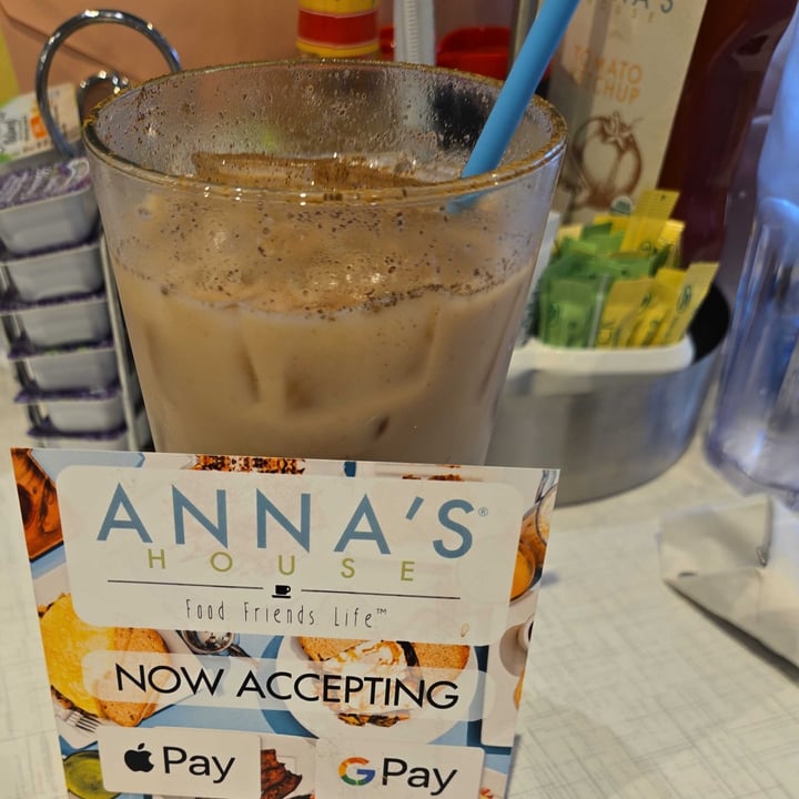 photo of Anna's House Chai Latte (iced, oatmilk) shared by @skyepie on  11 May 2025 - review