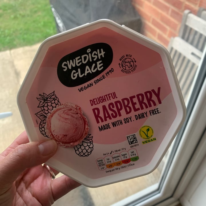 photo of Swedish Glace raspberry ice cream shared by @beckyallott on  11 Nov 2023 - review