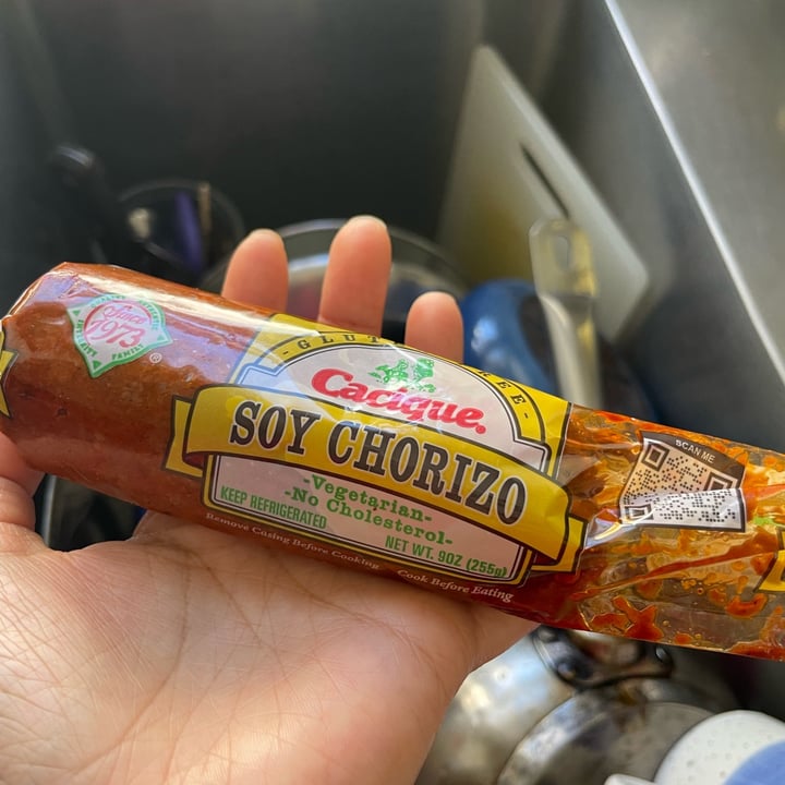 photo of Cacique Soy Chorizo shared by @wendylararomero on  10 Apr 2024 - review