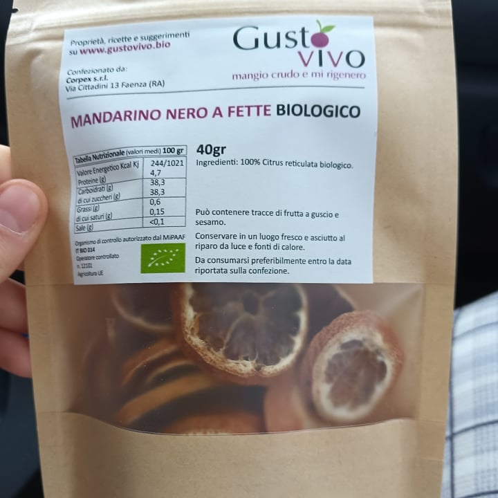 photo of Gusto vivo mandarino essicato shared by @sunflower00 on  20 Apr 2024 - review