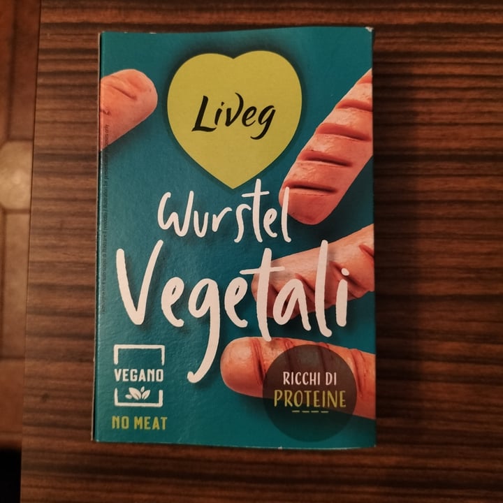 photo of Liveg Wurstel Vegetali shared by @psychovegan on  22 Oct 2023 - review
