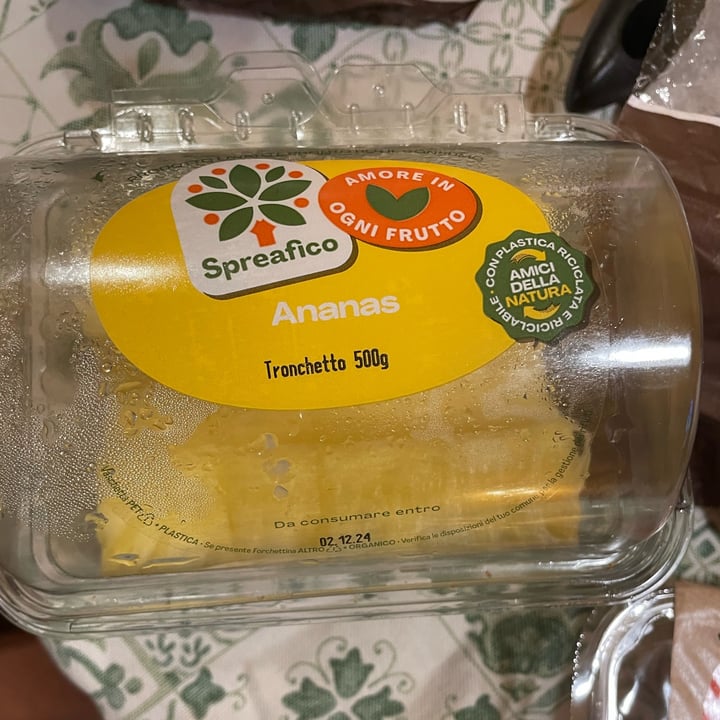 photo of Spreafico ananas tronchetto shared by @pacioccone on  16 Dec 2024 - review