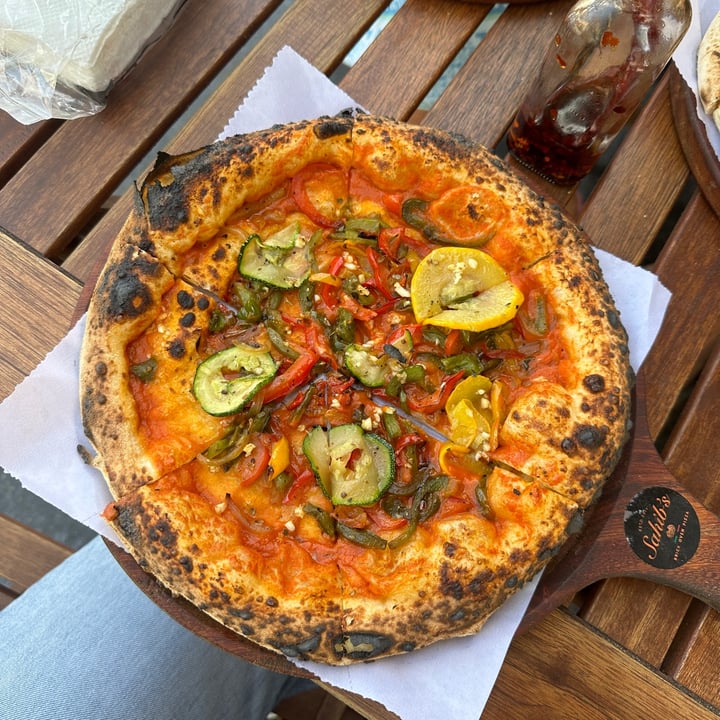 photo of Sahibs Brick Oven Pizza Ortolana Pizza shared by @yasminahammoud on  03 Jan 2024 - review