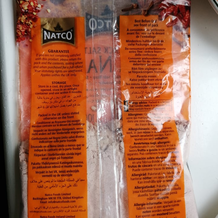 photo of Natco Black salt shared by @veganty on  08 Apr 2024 - review