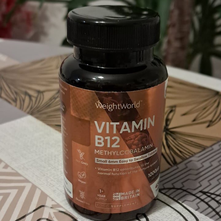 photo of WeightWorld Vitamin B12 shared by @unitedforanimals on  14 Jan 2025 - review