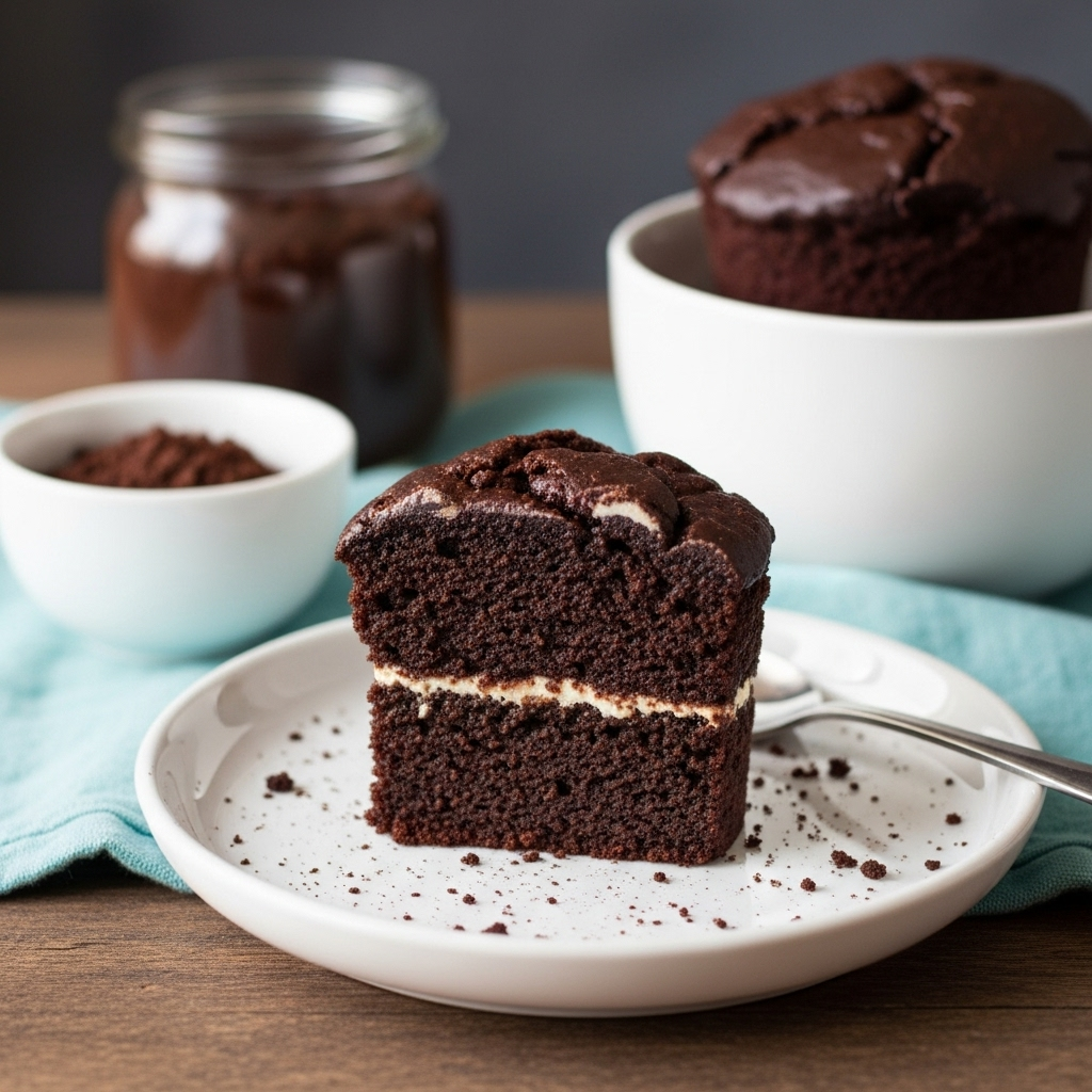 Ingredients for Vegan Chocolate Mug Cake