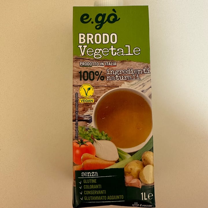 photo of e.gó brodo vegetale shared by @gerba on  29 Jan 2024 - review