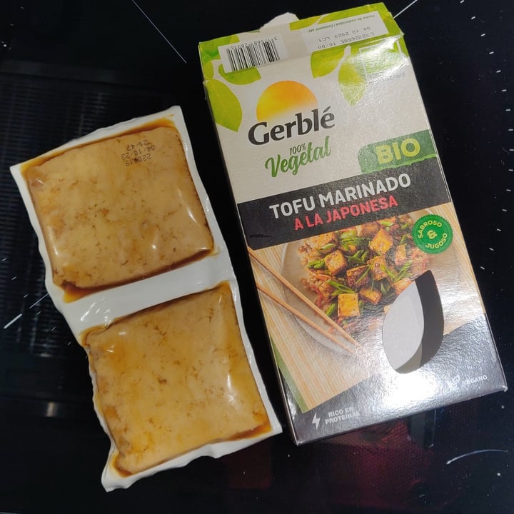 photo of Gerblé Tofu marinado shared by @gitaneta on  03 Sep 2023 - review