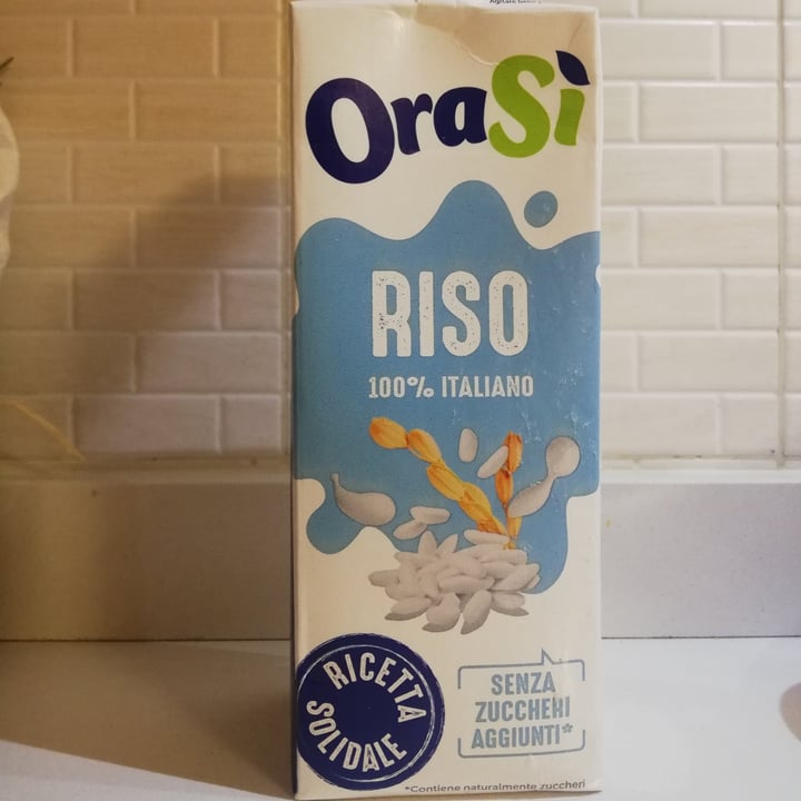 photo of OraSí bevanda riso senza zuccheri shared by @kitsune98 on  09 May 2024 - review