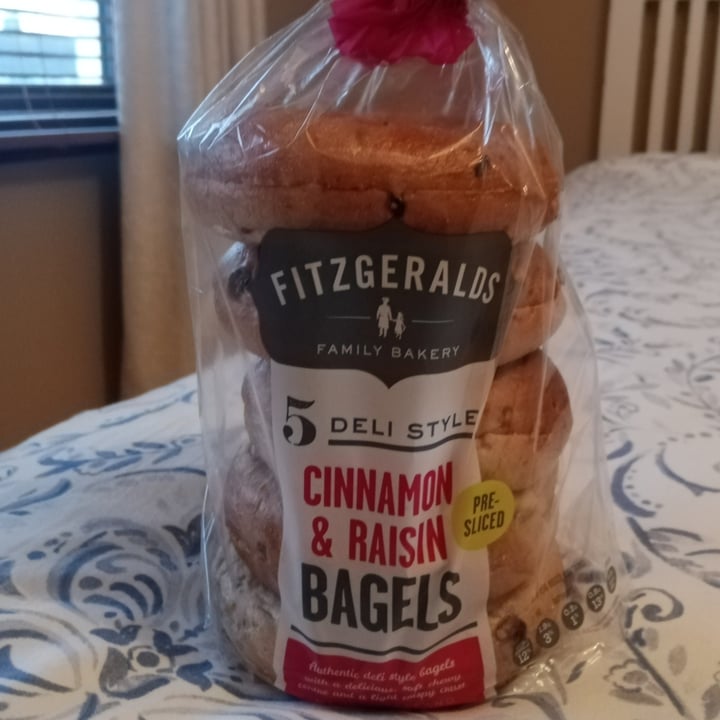 photo of Fitzgerald’s Fitzgerald's Cinnamon Raisin Bagels shared by @laura1970 on  13 May 2024 - review