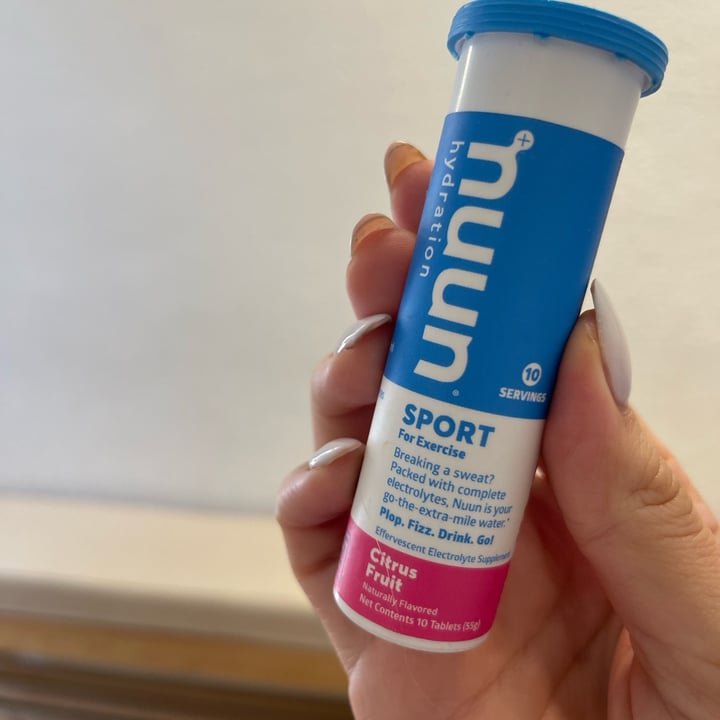 photo of Nuun Effervescent Electrolyte Supplement shared by @its-dafne-vitch on  13 Apr 2024 - review