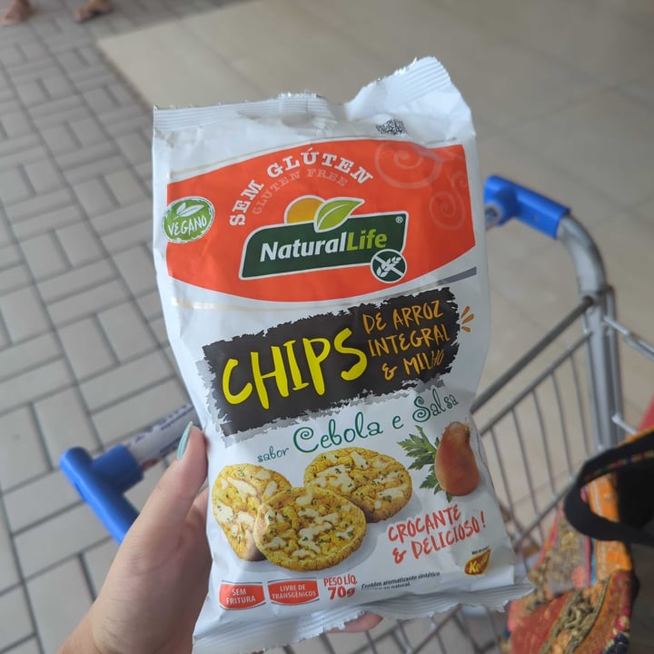 photo of NaturalLife Chips Arroz Integral e Milho shared by @barbara22 on  07 Jan 2024 - review
