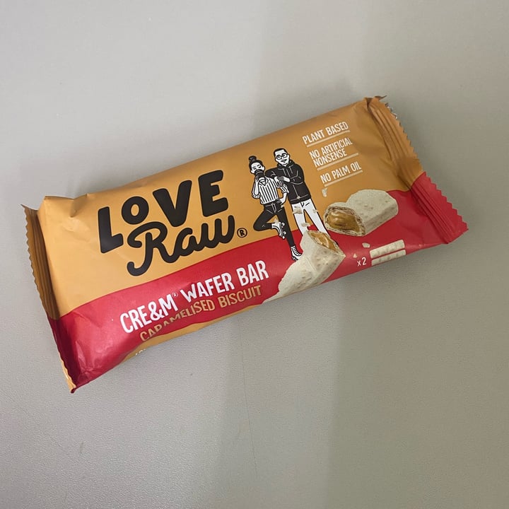 photo of LoveRaw Cre&m Wafer Bar (Salted Caramel) shared by @alerrag on  14 May 2024 - review