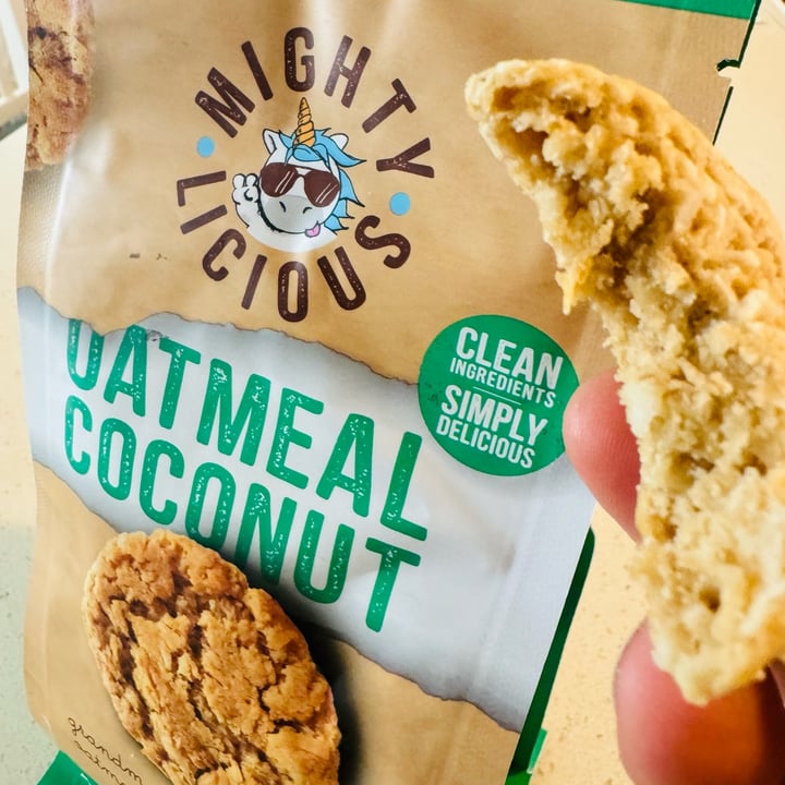 photo of Mightylicious Oatmeal Coconut Vegan Cookies shared by @lonica on  30 Apr 2024 - review