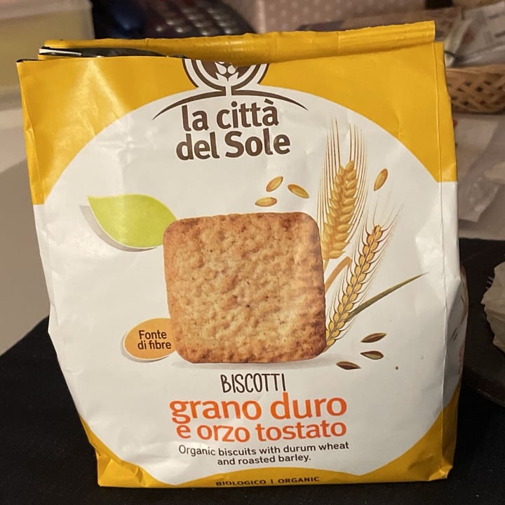 photo of La città del sole biscotti grano d’uro e orzo tostato shared by @armjos on  08 Mar 2024 - review