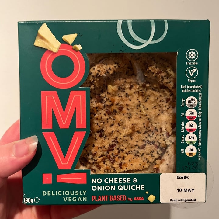 photo of OMV! No Cheese And Onion Quiche shared by @eilidhm on  08 May 2024 - review