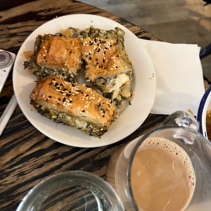 photo of The Baklava Lady spinach and cheese borek shared by @allycat38 on  08 Dec 2024 - review