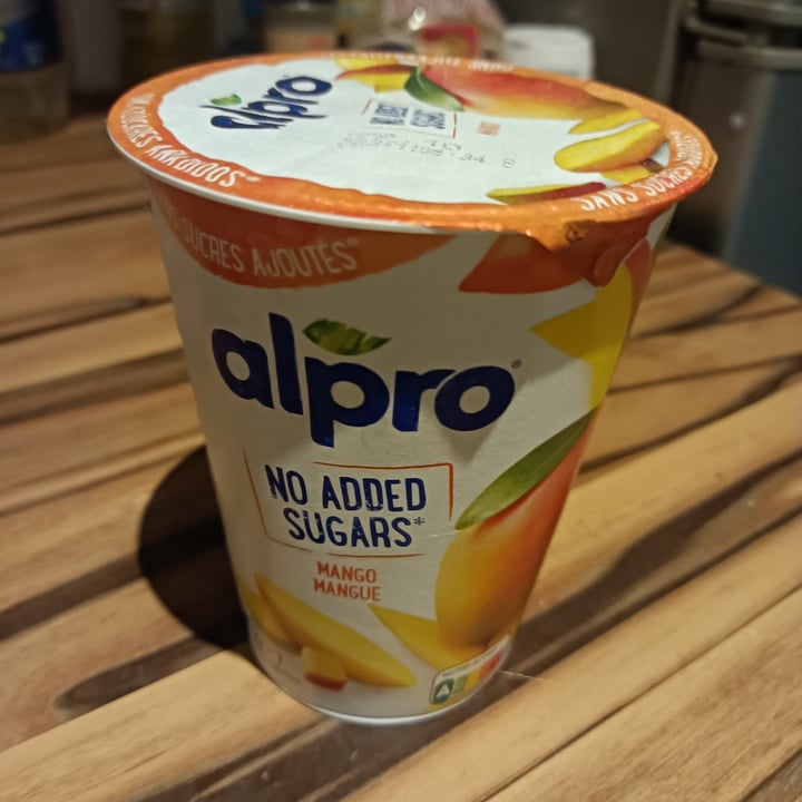 photo of Alpro Mango Yogurt (No Added Sugars) shared by @mixxy on  08 Oct 2023 - review