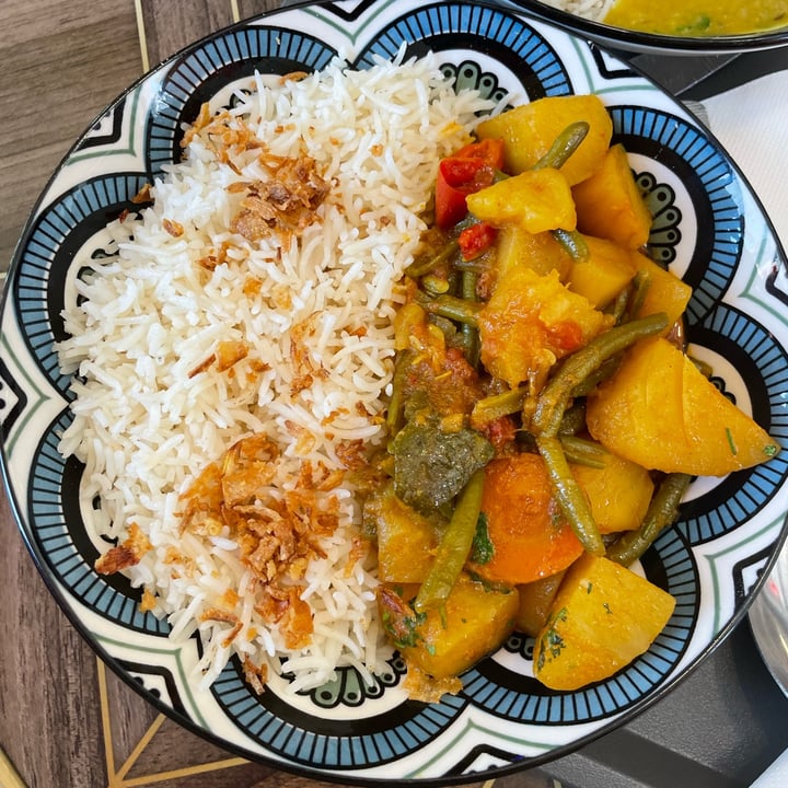 photo of Lulu's Kitchen - saveurs indiennes Curry Vegetale shared by @gingercringe on  21 Aug 2024 - review