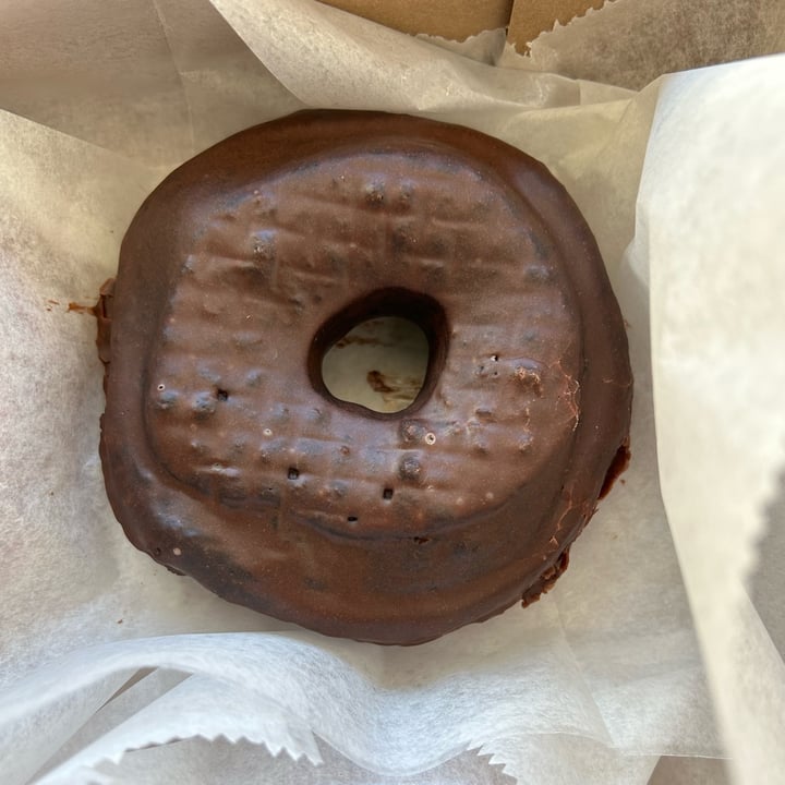 photo of Doughnut Plant Dark Chocolate Sourdoughnut shared by @calista on  12 Apr 2024 - review