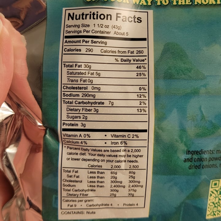 photo of Tropical farms Maui Onion & Garlic Macadamia Nuts shared by @yourfriendjen on  20 Apr 2024 - review