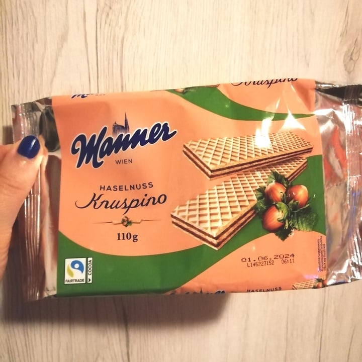 photo of Manner Wien Original napolitaner  shared by @enrybluveg on  01 Oct 2023 - review