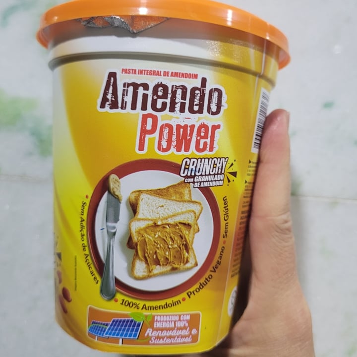 photo of DaColônia Pasta De Amendoim Integral Amendo Power Crunchy shared by @dricamoniz on  02 Jan 2024 - review
