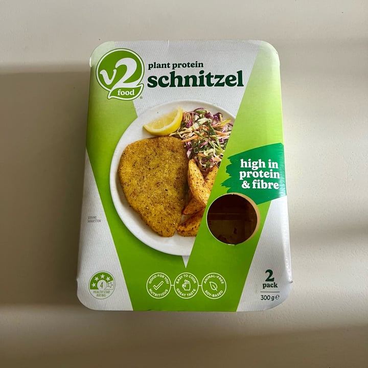 photo of V2 Food Plant Based Schnitzel shared by @vegan-friendly on  21 May 2025 - review