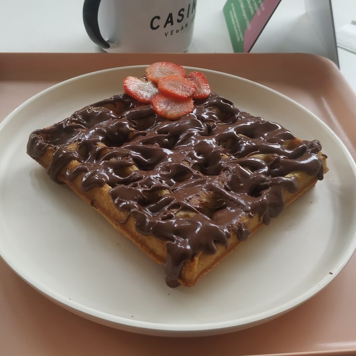 photo of Casinha Café Waffle Nutella shared by @cassiot on  12 Apr 2024 - review