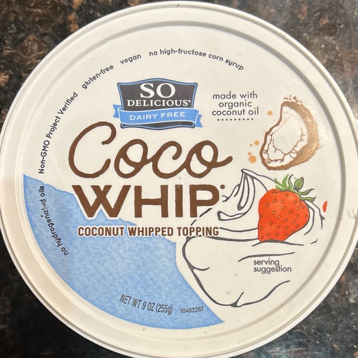 photo of So Delicious Dairy Free Coco Whip shared by @randizim19 on  20 Nov 2024 - review