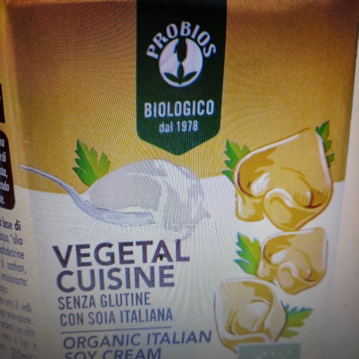 photo of Probios Organic Italian Soy Cream shared by @naturalmentedaniela on  26 Nov 2023 - review