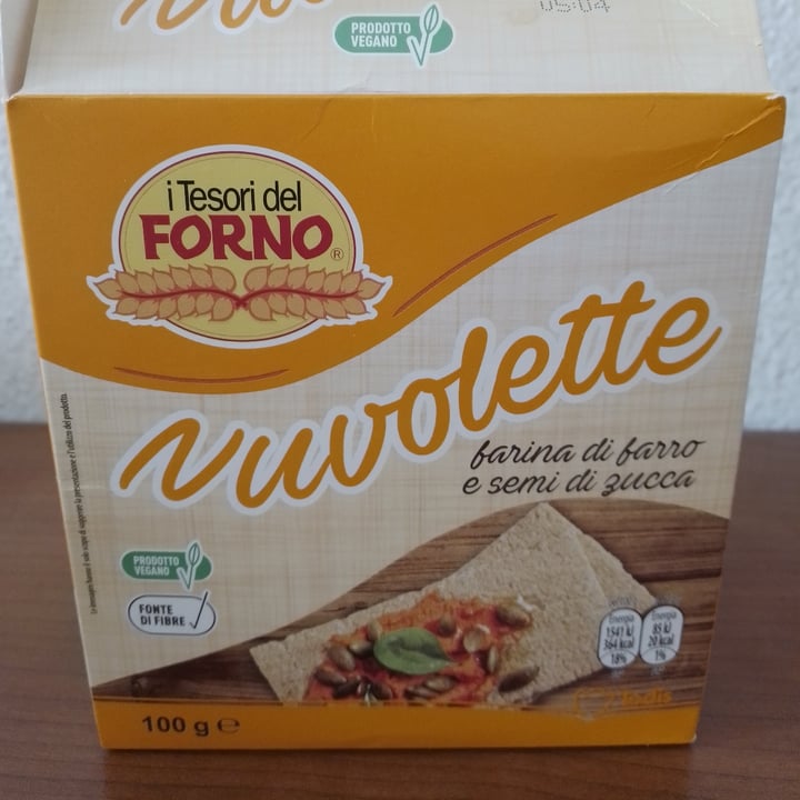 photo of I tesori del forno nuvolette farina di farro e semi di zucca shared by @alessandra70 on  28 Sep 2023 - review