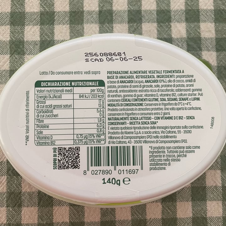 photo of Kioene Lo spalmabile vegetale shared by @ambra83 on  09 Aug 2025 - review