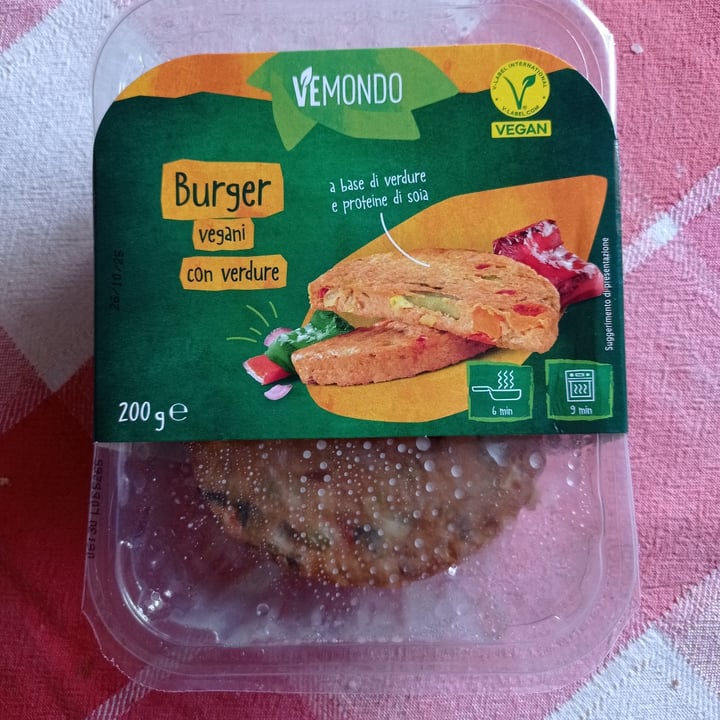 photo of Vemondo Burger Vegani Con Verdure shared by @susberry on  09 Oct 2025 - review
