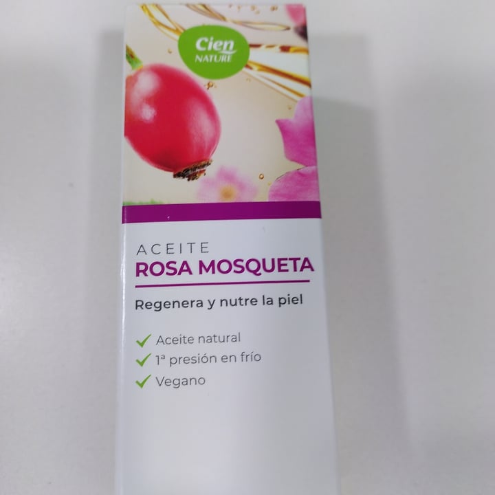 photo of Cien nature Aceite Rosa mosqueta shared by @walkabout-veg on  24 May 2024 - review