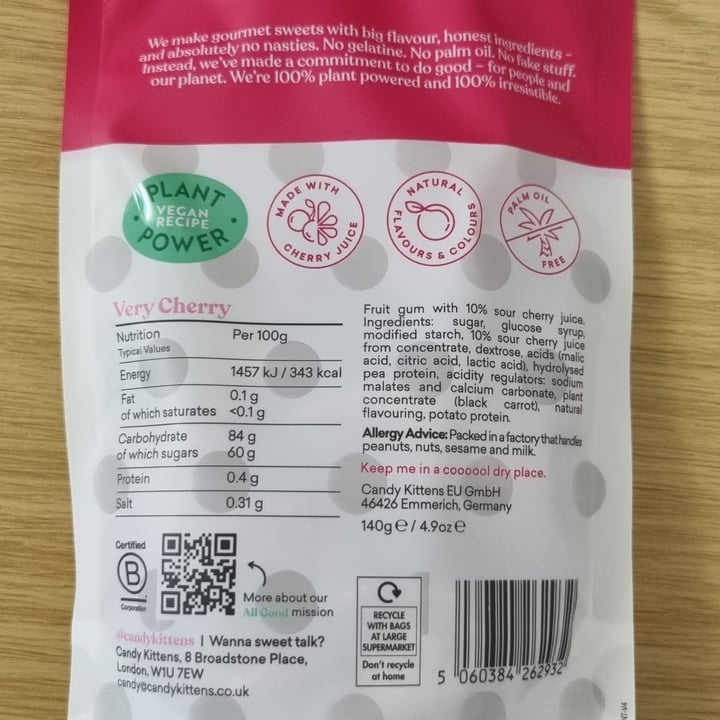 photo of Candy kittens Very Cherry shared by @martieffe90 on  17 Aug 2024 - review