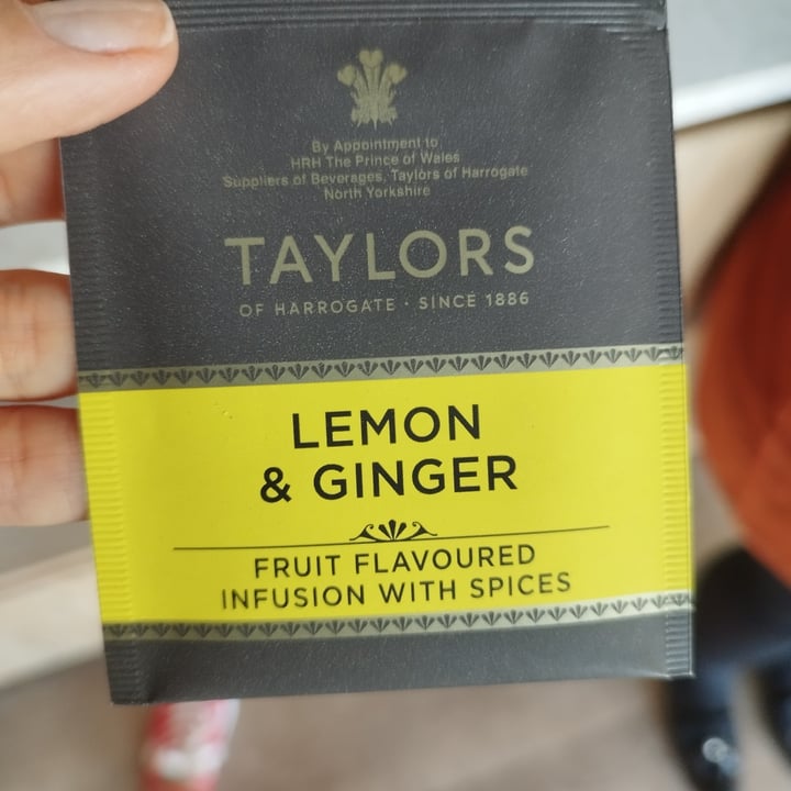 photo of Taylor's Lemon and ginger infusion shared by @sorinaparis on  30 Sep 2025 - review