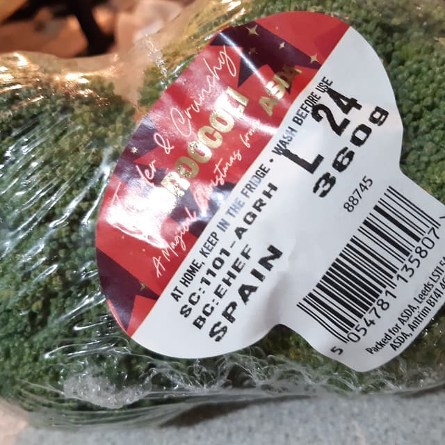 crunchy broccoli from ASDA - Vegan Product Reviews & Ratings | abillion