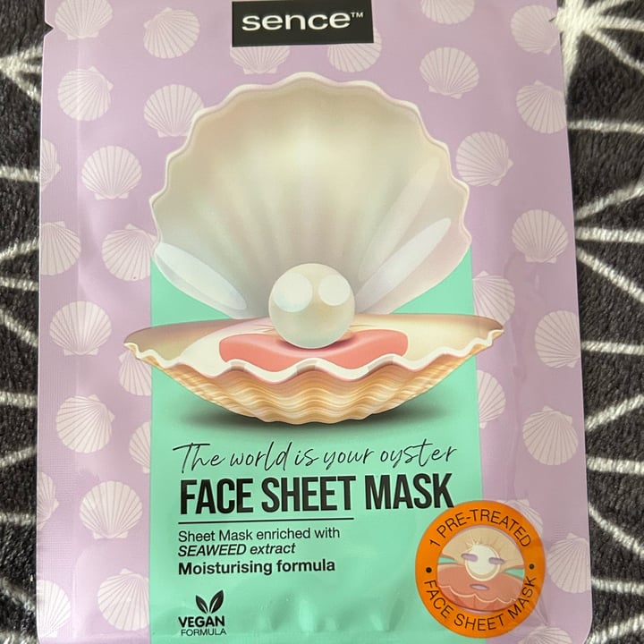 photo of Sence Face Sheet Mask Seaweed shared by @elyqs on  18 Oct 2024 - review
