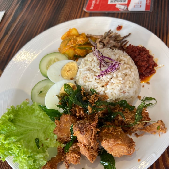 photo of Veggie Story Cafe monkey head mushroom nasi lemak shared by @ginger-t on  17 May 2024 - review