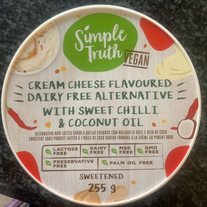 photo of Simple Truth Cream cheese Dairy Alternative - With Sweet Chilli shared by @successfulturtle87 on  07 Feb 2024 - review