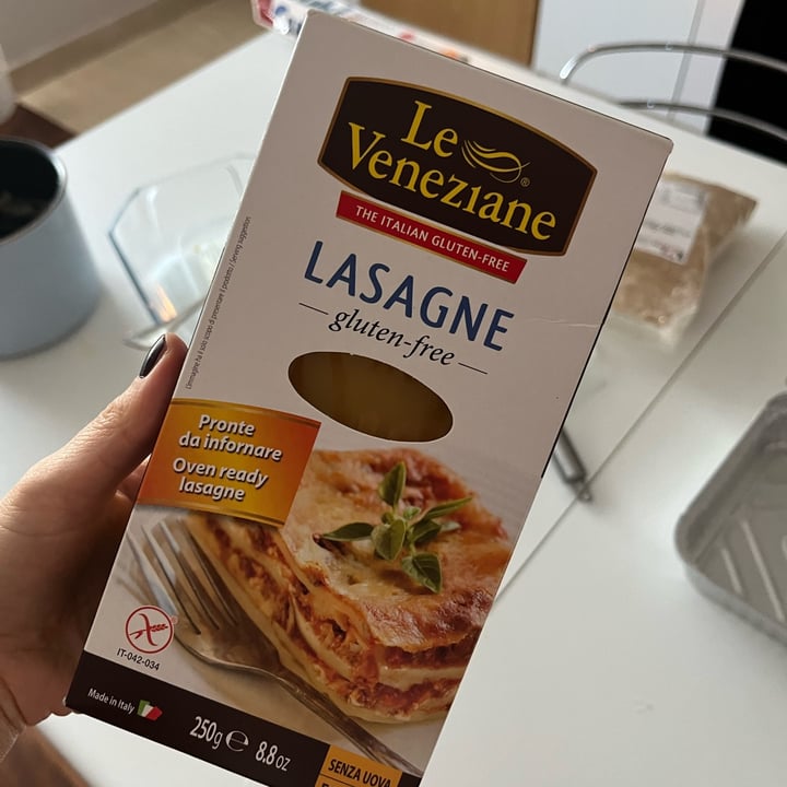 photo of Le veneziane Lasagne gluten free shared by @tipsyballoons on  29 Dec 2023 - review