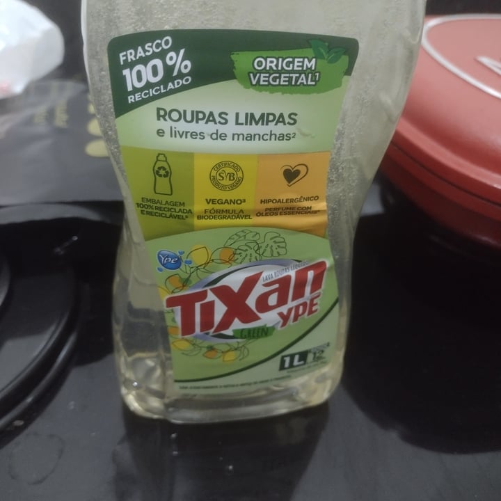 photo of Tixan Ypê Lava Roupas Green shared by @iravegan on  26 Nov 2023 - review